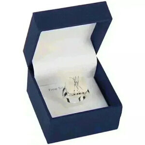 Ocean Treasures Silver Tone Ring Size Size 8